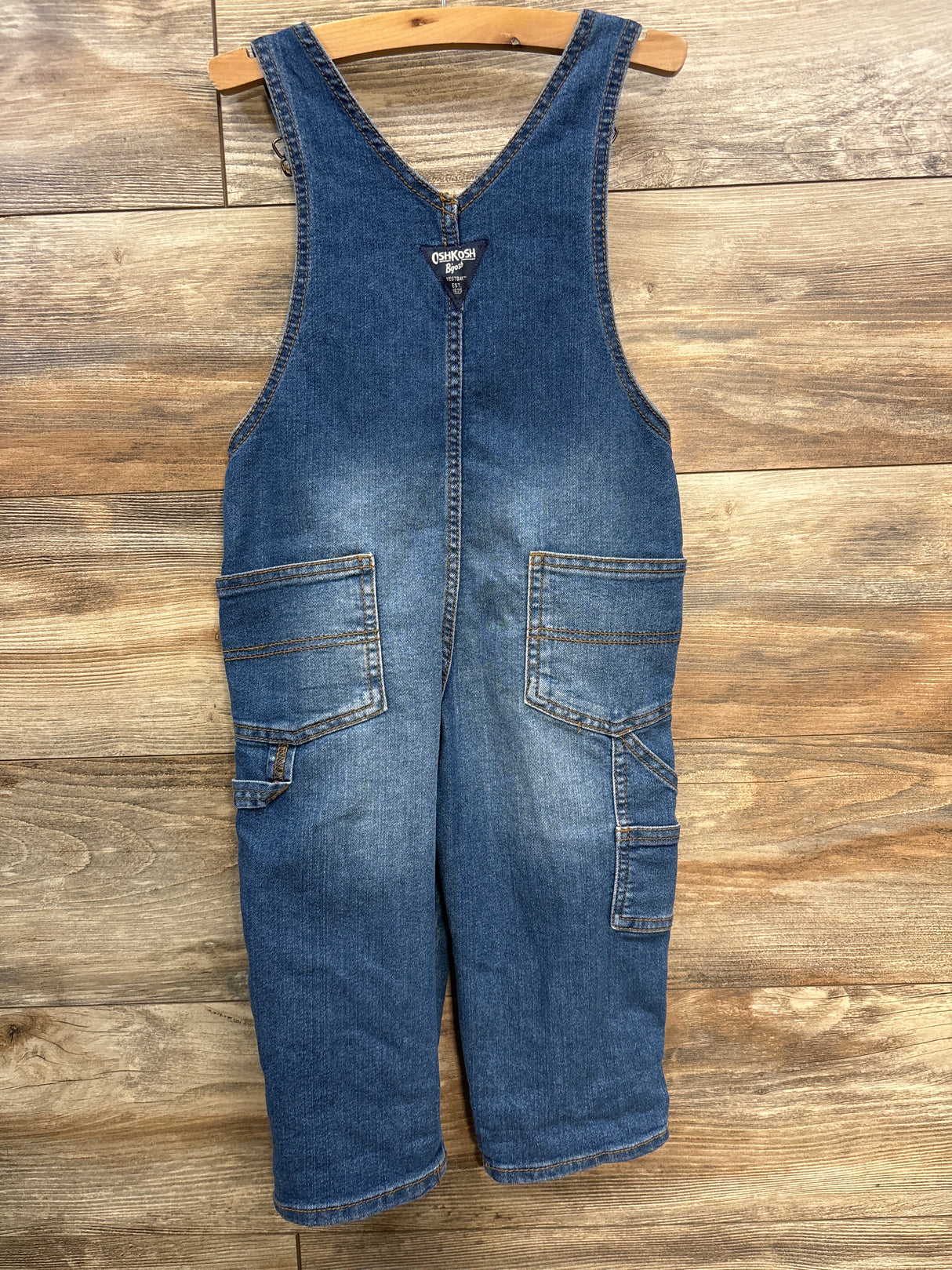 OshKosh Denim Overalls Blue sz 3T
