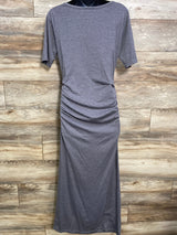 Motherhood Maternity Maxi Dress Grey sz Medium