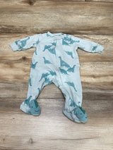 Child Of Mine Blue Dino Sleeper sz 0-3m - Me 'n Mommy To Be