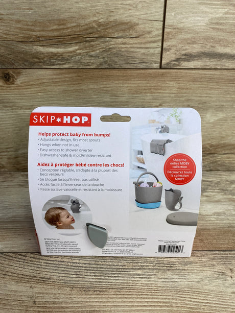 NEW Skip Hop Moby Safety Bath Spout Cover, Grey - Me n Mommy To Be