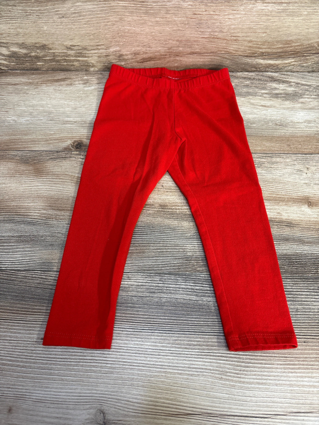 Cat & Jack Leggings Red sz 2T - Me n Mommy To Be