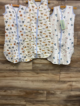 NEW TURMEWU 3pk Sleep Sacks White sz 6-12m