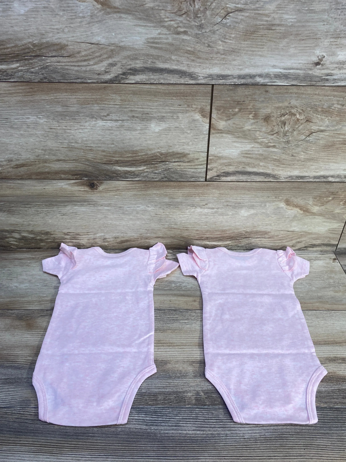 NWOT Acwssit 2pk Born Friends Twin Bodysuits Pink sz 0-3m
