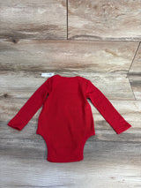 NEW Old Navy Rib-Knit Red Bodysuit sz 12-18m