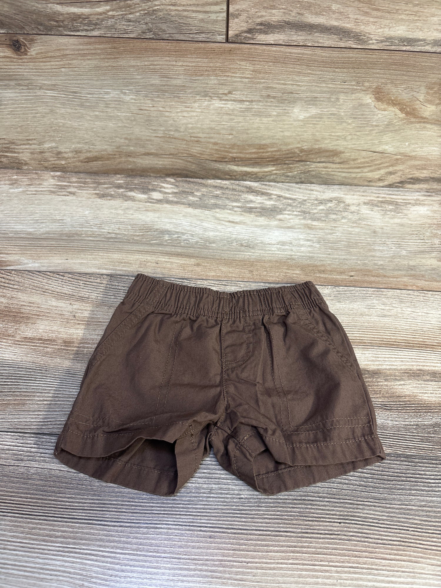 Carter's Pull On Shorts Brown sz 6m