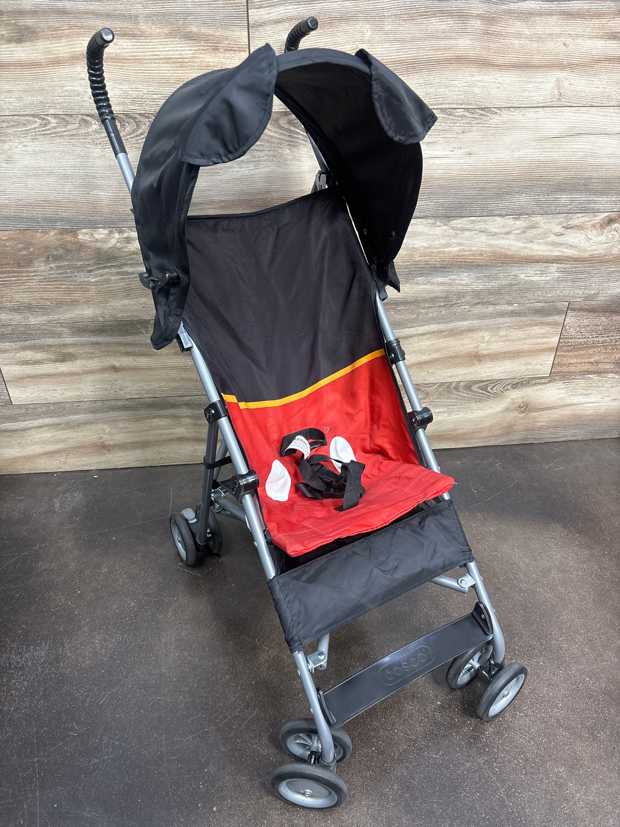 Cosco Umbrella Stroller with Canopy - Mickey Mouse