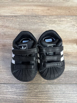 Adidas Superstar II Shoes Black/Cloud White sz 2c - Me n Mommy To Be