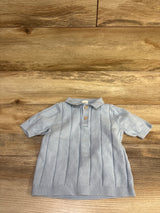H&M Knit Polo Shirt Blue sz 12m