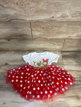 IBTOM Castle 2nd Birthday Dress White sz 2T
