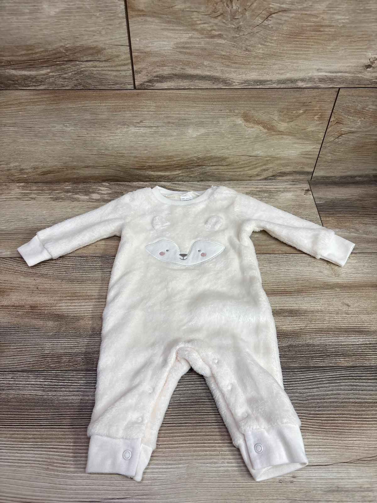Carter's Plush Coverall Ivory sz 3m
