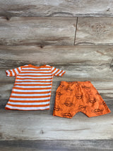 Hanna Andersson x Disney 2pc Tigger Organic Pajama Set Orange sz 4T