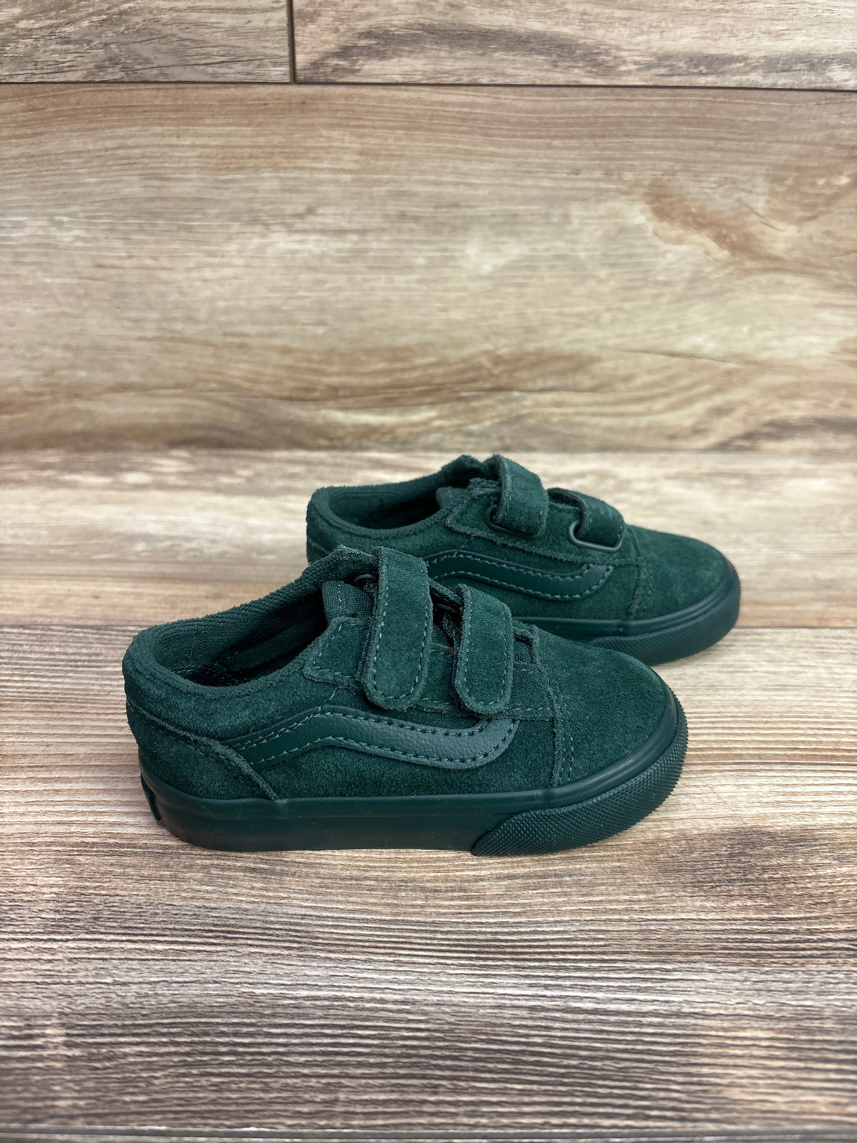 Vans Old Skool V Suede Sneakers Green sz 6.5c