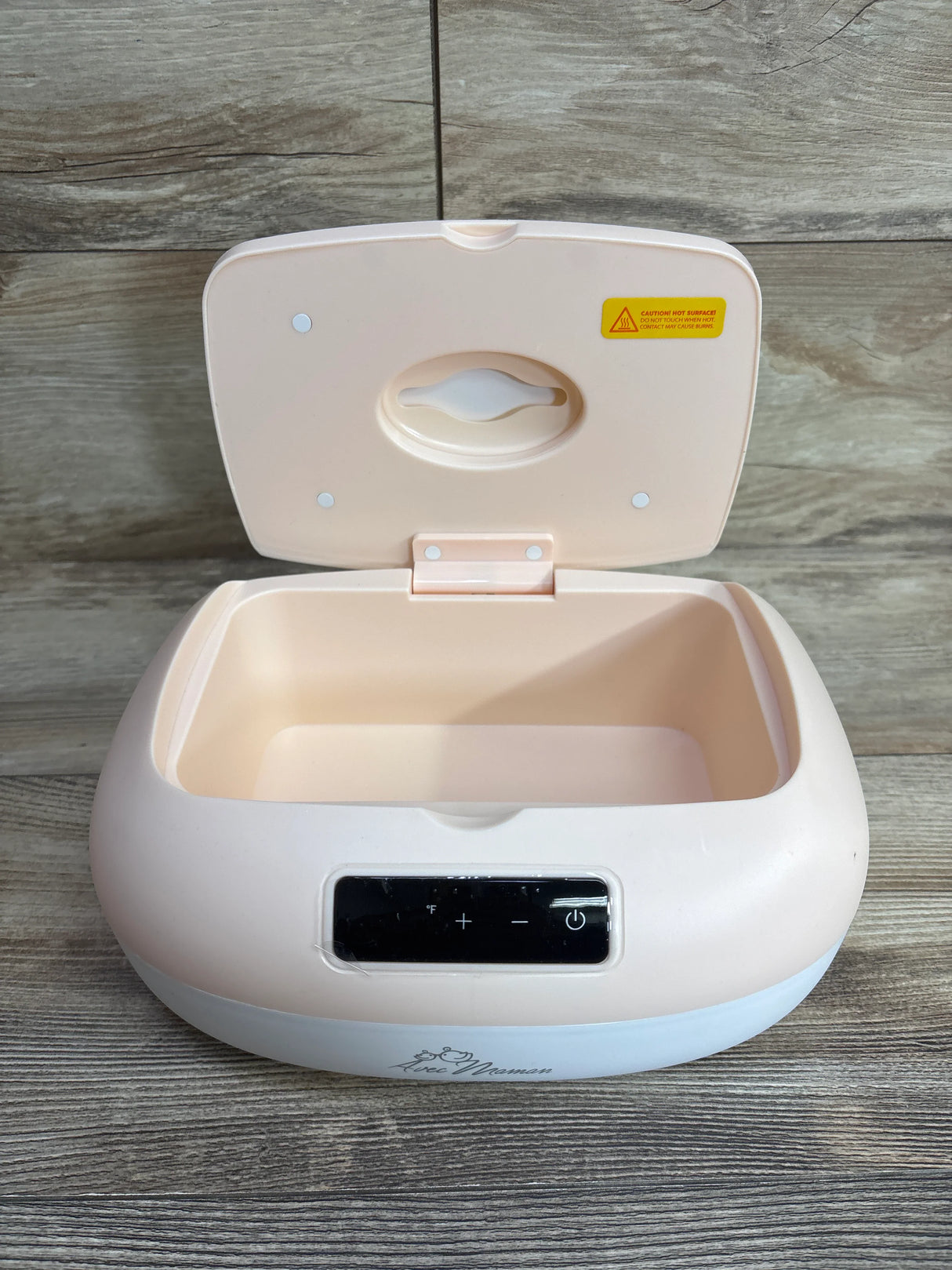 Avec Maman La Caresse Baby Wipe Warmer - Pink