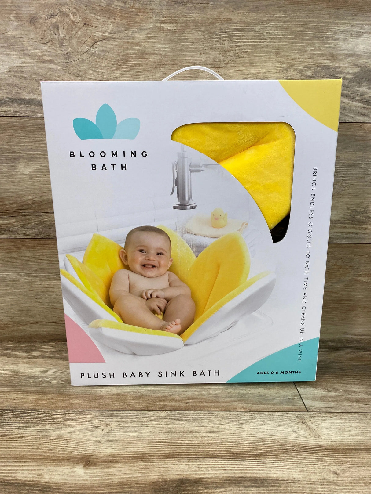 NEW Blooming Bath Baby Canary Yellow