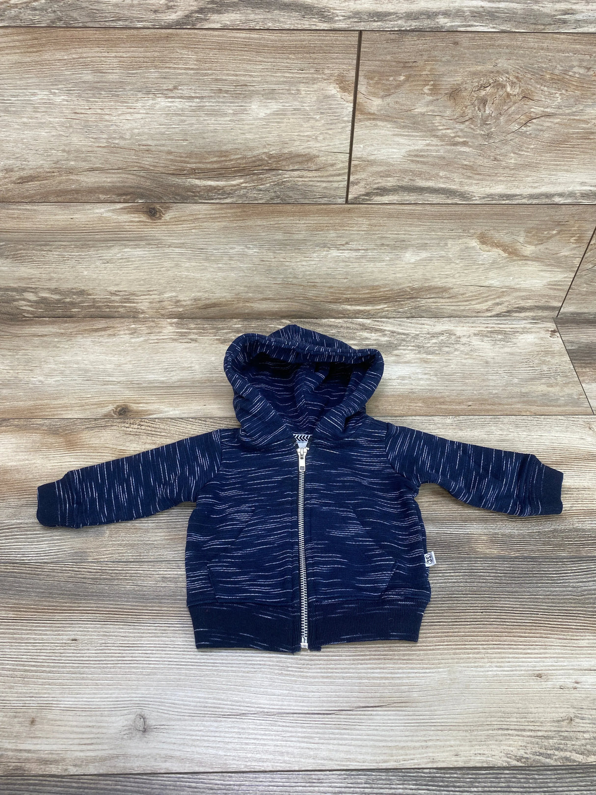 Sovereign Code Full Zip Hoodie Navy sz 6m