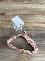 NEW Kate Quinn Red Nordic Snowflake Headband sz 6-9m