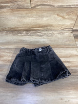 Nicole Miller Denim Skort Black sz 2T