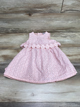 Nicole Miller Eyelet Dress Pink sz 24m