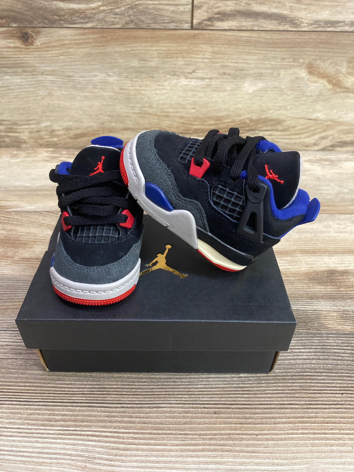 NEW Air Jordan 4 Retro TD 'Rare Air' Sneakers sz 3c