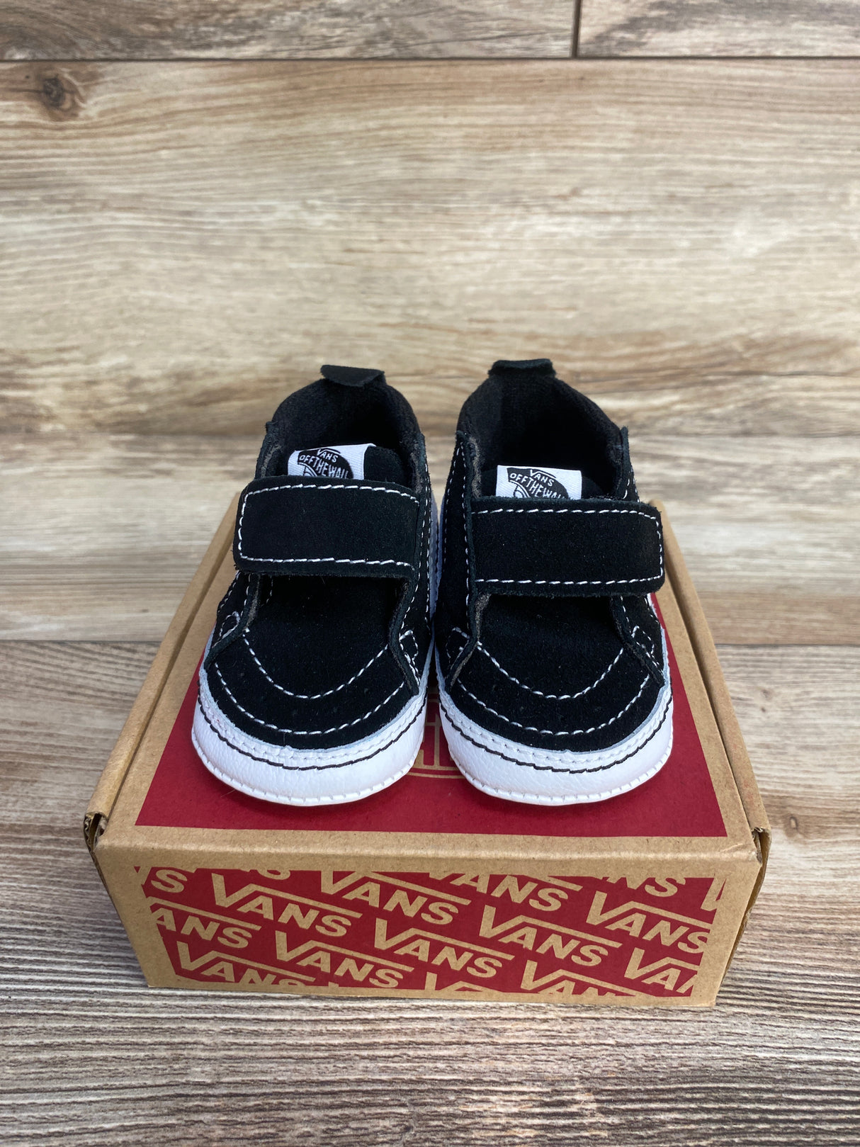 Vans Sk8-Hi Crib Sneakers Black sz 3c