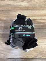 NEW Russel Performance Boys' Ankle Socks sz 9c-2Y 10pk