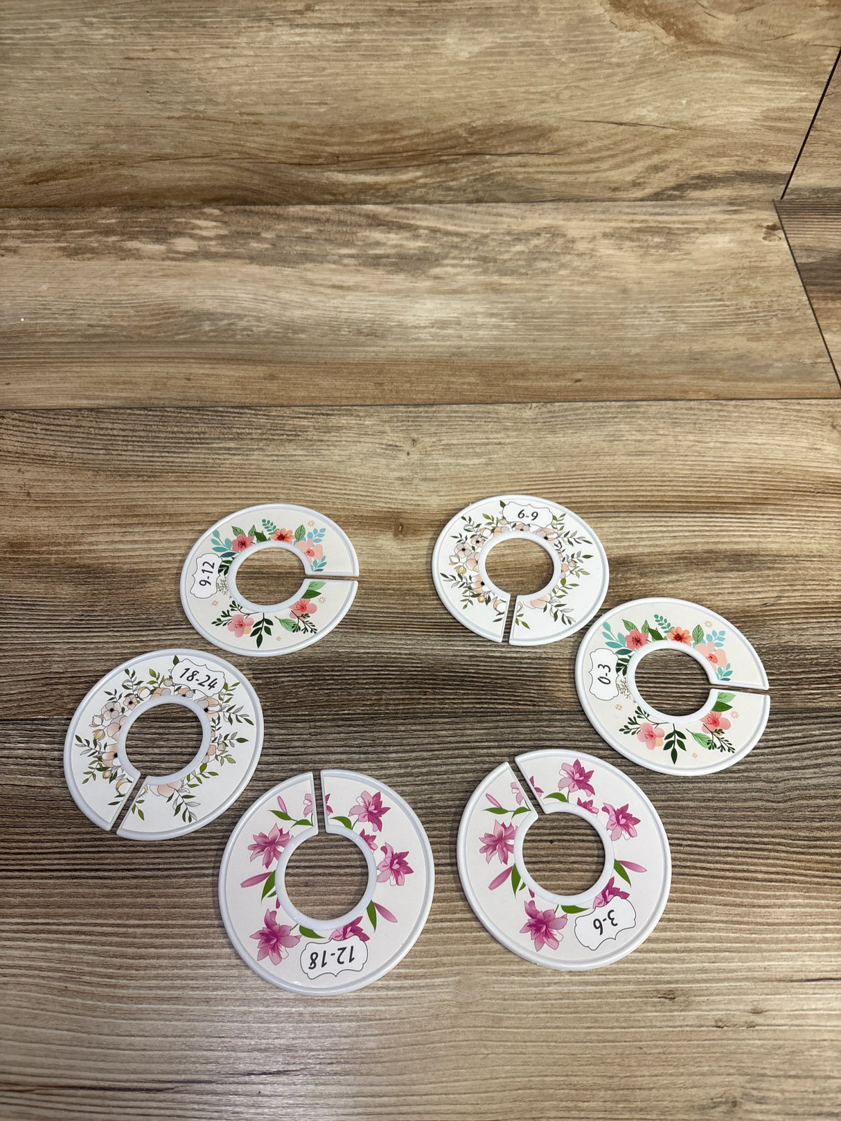 NEW Closet Size Dividers 5pk