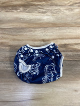 AlvaBaby Adjustable Swim Diaper, Blue