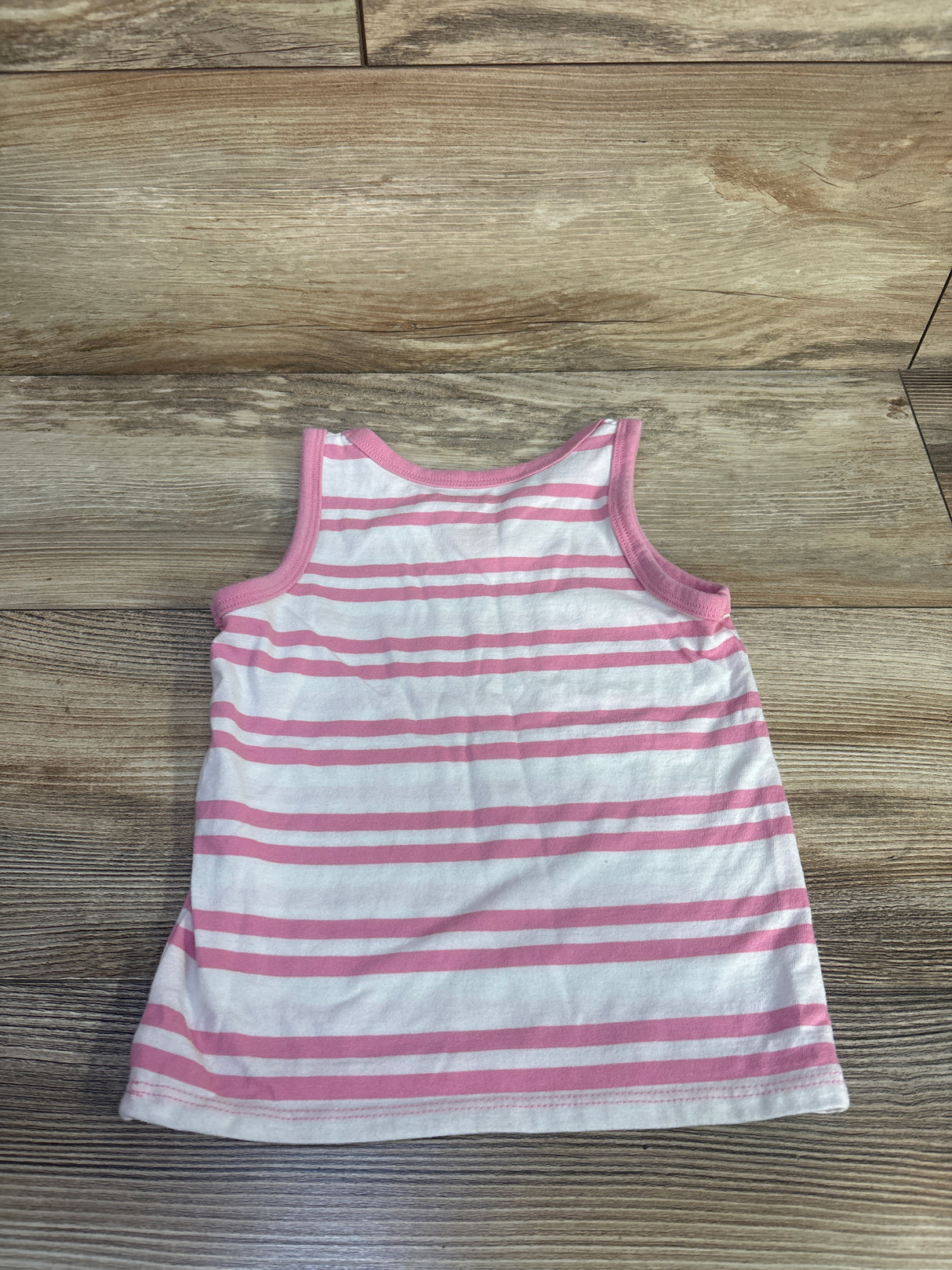 Cat & Jack Striped Tank Top Pink sz 2T