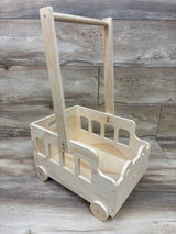 Wakauto Wooden Bear Baby Shower Crate