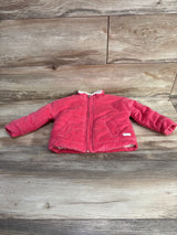 7 For All Mankind Cord Sherpa Lined Jacket Pink sz 18m