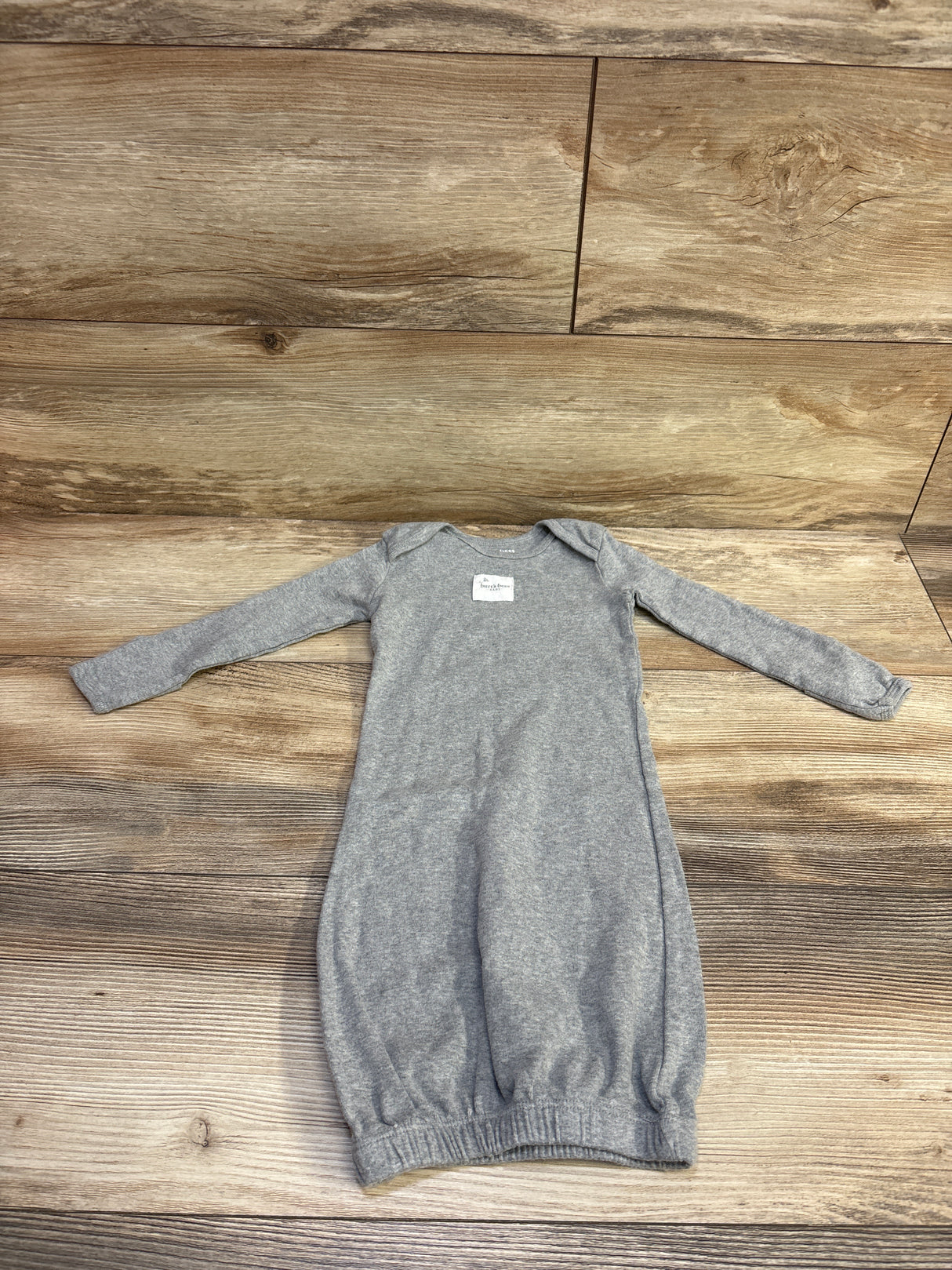 Burt's Bees Baby Sleep Gown Grey One Size
