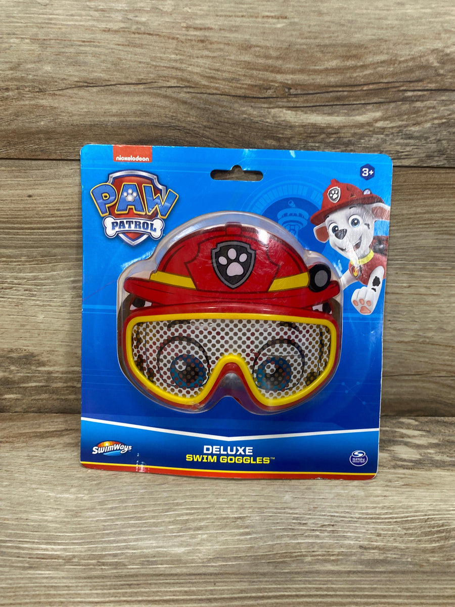 NEW Swimways Paw Patrol Marshall Deluxe Swim Goggles - Me 'n Mommy To Be