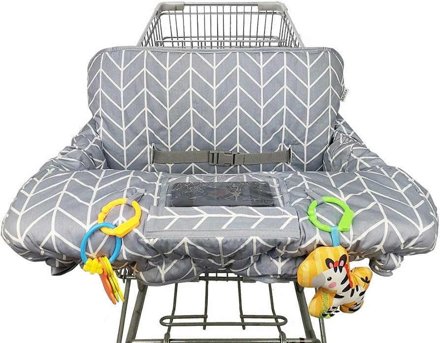 IcoPuca Shopping Cart Cover Grey