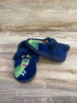 Wonder Nation Dinosaur Slippers Fleece Lined sz 5/6c