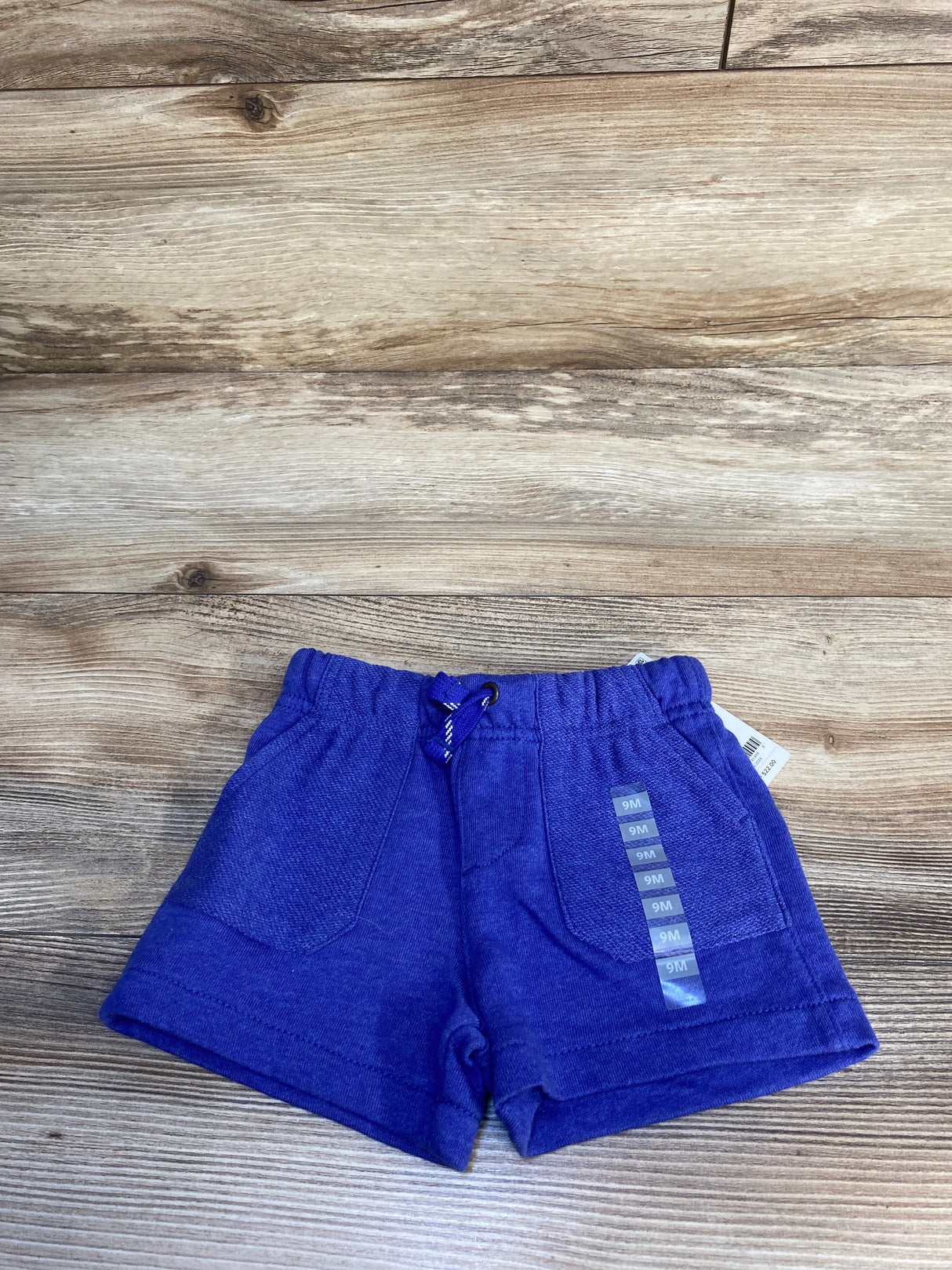 NEW Carter's Drawstring Shorts Blue sz 9m