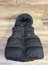 Baby Gap Hooded Puffer Vest Black sz 18-24m