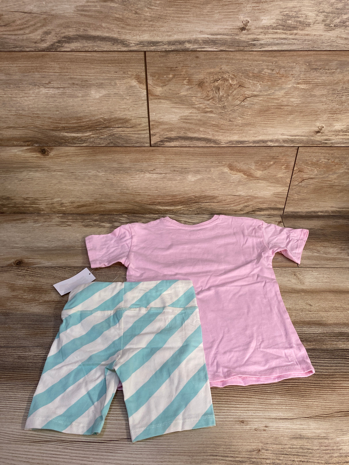 NEW Malibu Barbie 2pc Shirt & Bottoms Pink sz 4T