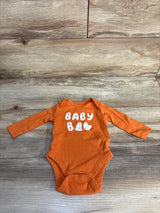 Old Navy Baby Boo Bodysuit Orange sz 0-3m