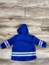 Carter's Police Hooded Windbreaker Jacket Blue sz 12m