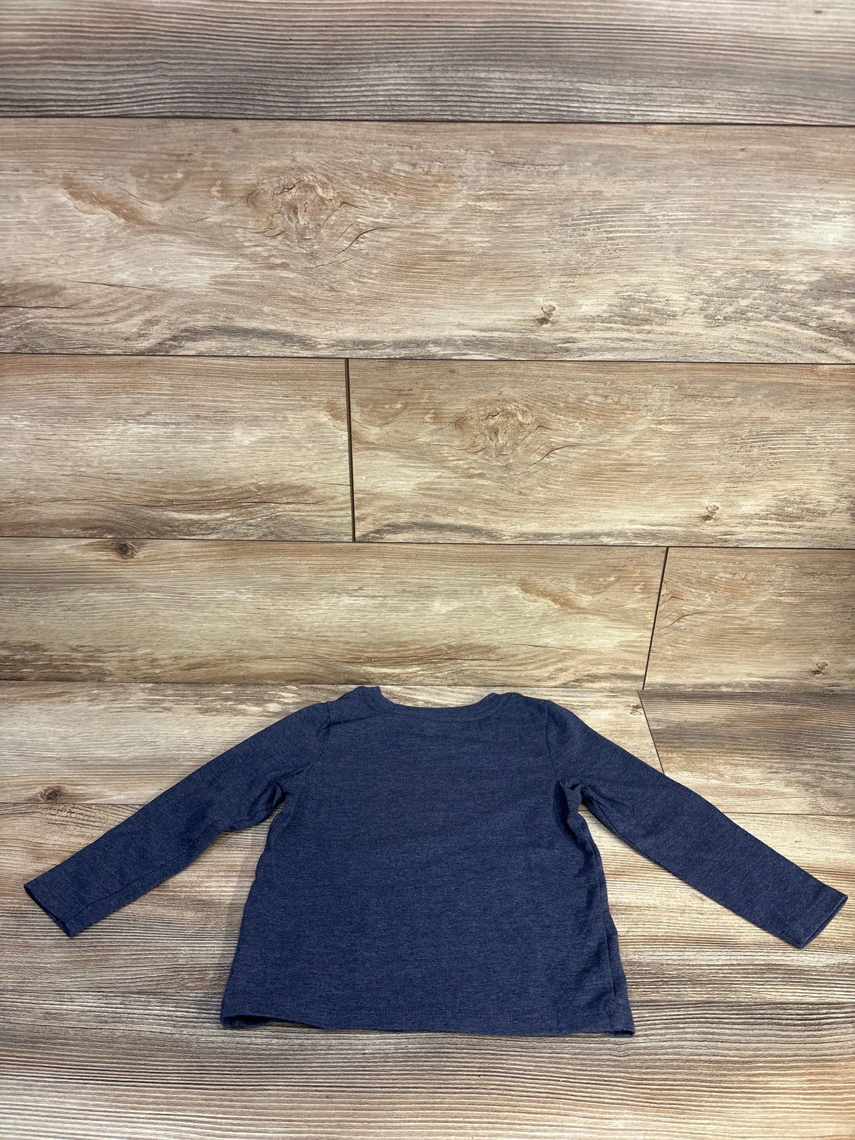 Cat & Jack Long Sleeve Shirt Navy sz 3T