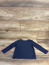 Cat & Jack Long Sleeve Shirt Navy sz 3T