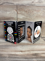 Tummy Time!: A High-Contrast Fold-Out Book with Mirror