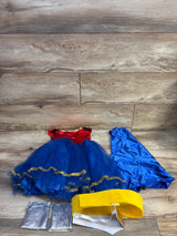 Rubies Wonder Woman 6pc Costume Red sz 3-5T