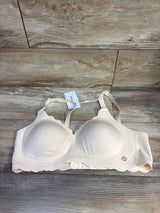 NEW Momcozy Jelly Strip Seamless Nursing Bra Beige sz XL
