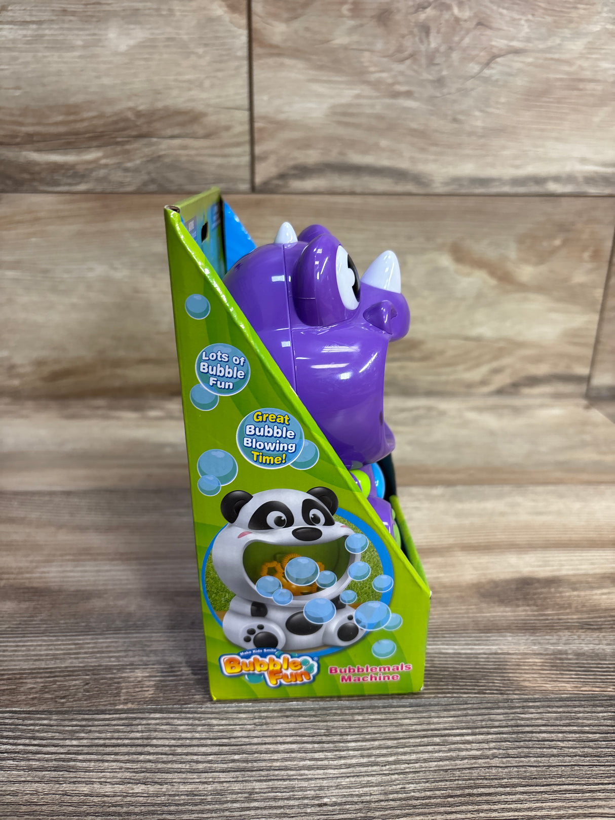 NEW Bubble Fun Bubblemals Machine, Purple Rhino