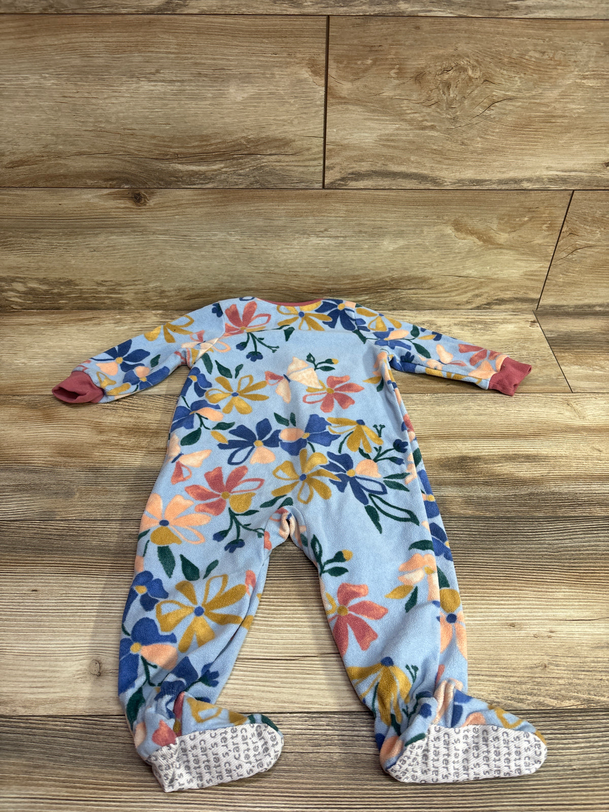 Carter's Blanket Sleeper Blue sz 12m