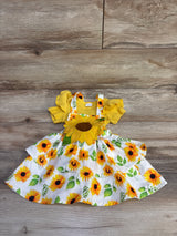 Sunflower 2pc Skirtall & Bodysuit Yellow sz 3-6m