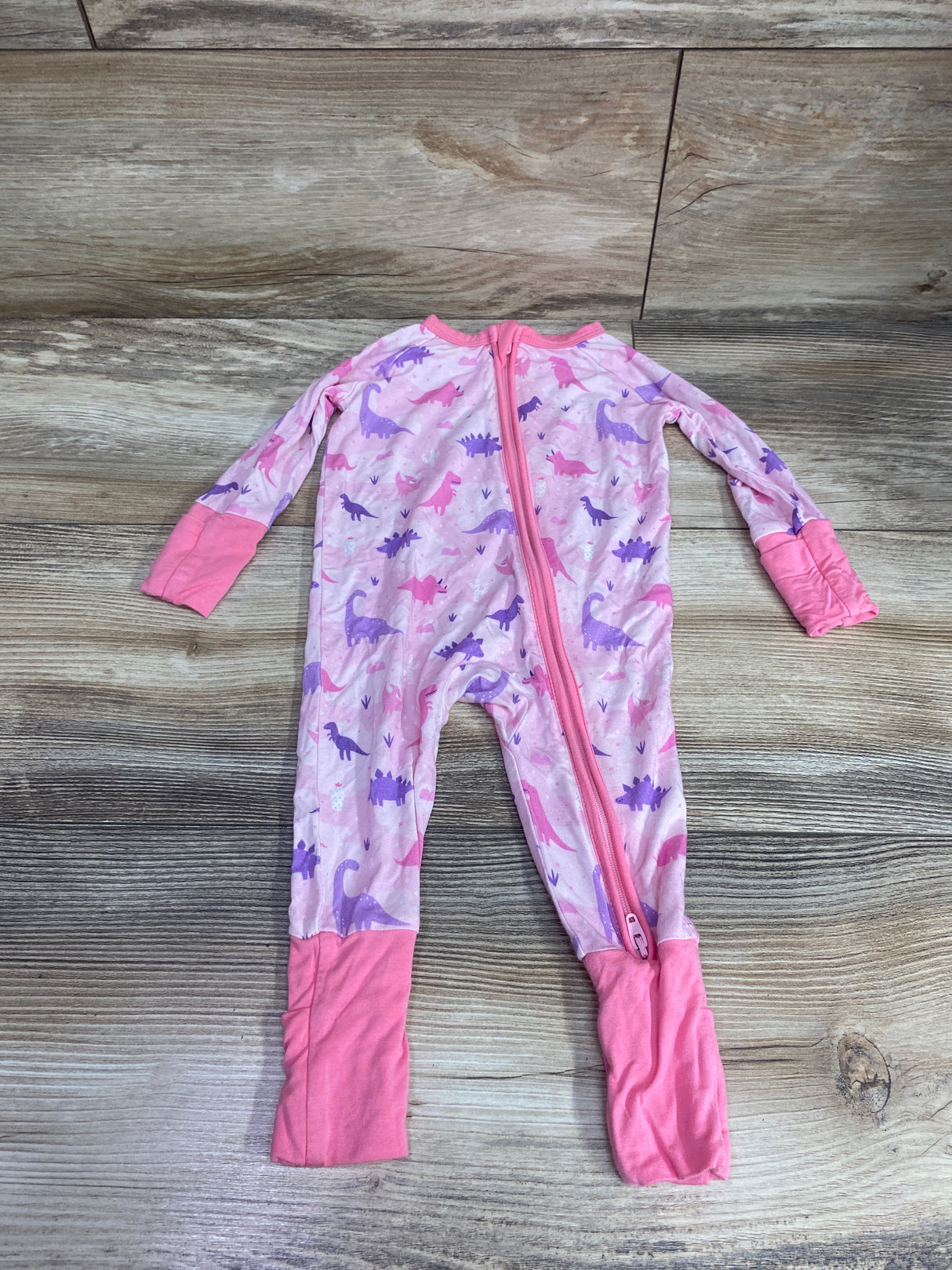 Suzel Bamboo Convertible Sleeper Pink sz 0-3m