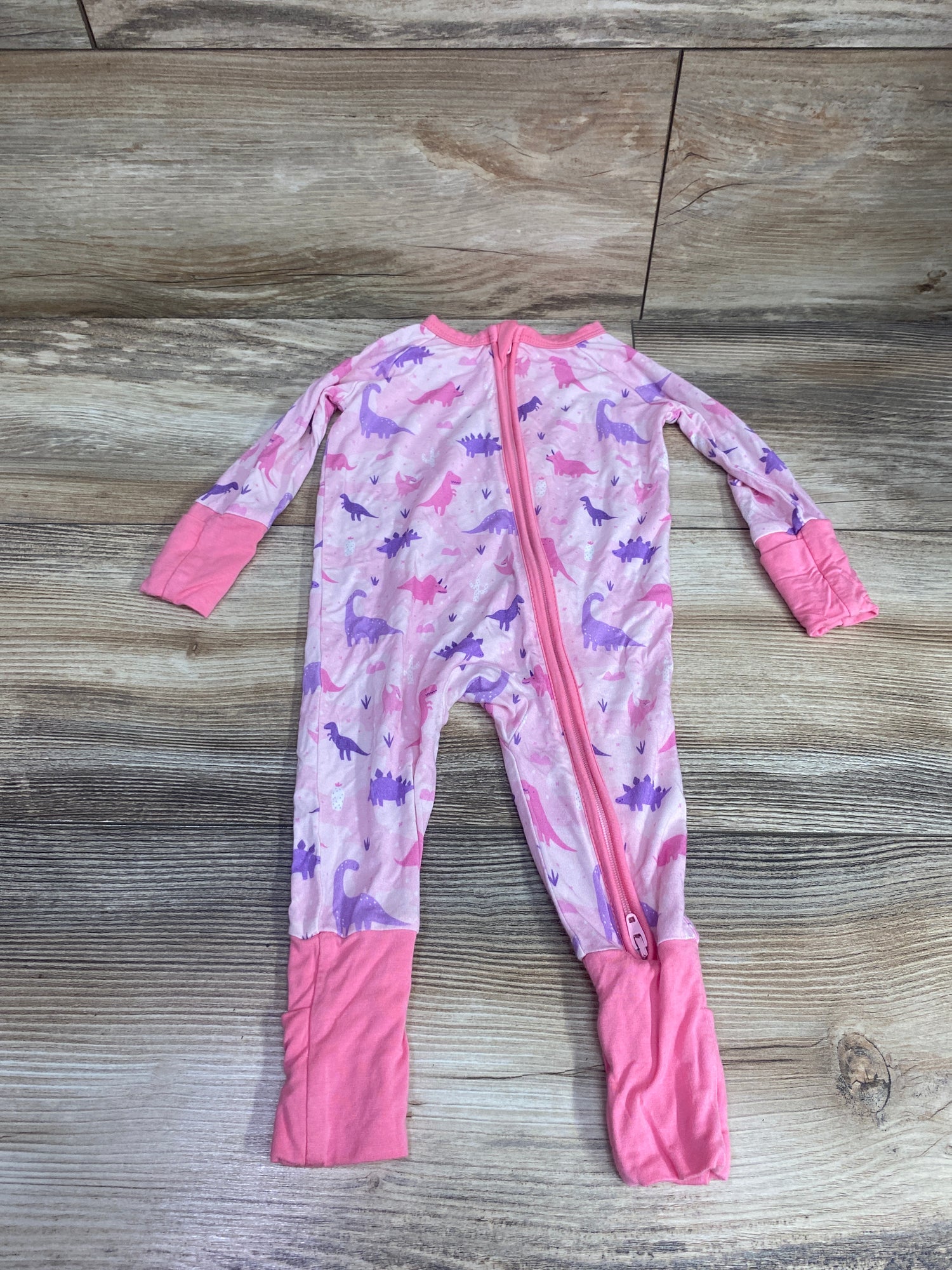 Suzel Bamboo Convertible Sleeper Pink sz 0-3m