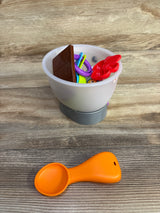 Fisher-Price Laugh & Learn Magic Color Mixing Bowl with Pretend Food